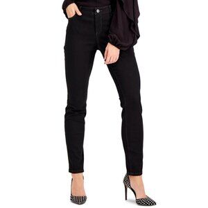 I.N.C. International Concepts Petite Mid Rise Black Skinny Jeans NWT
